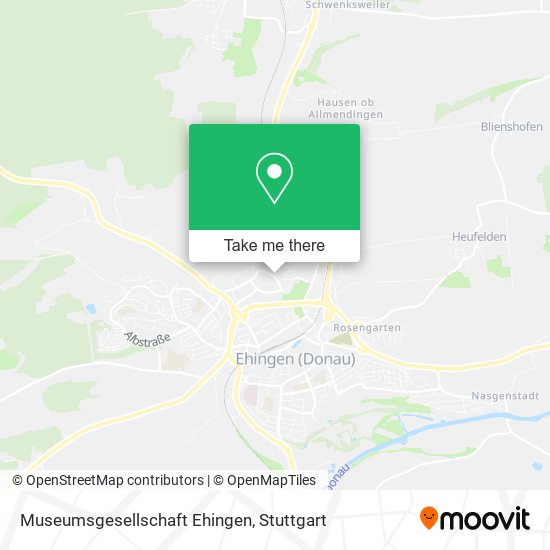 Карта Museumsgesellschaft Ehingen