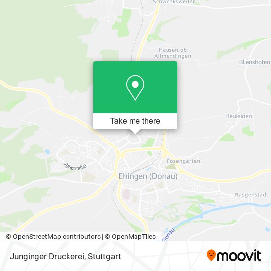 Карта Junginger Druckerei
