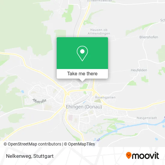Карта Nelkenweg