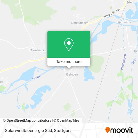 Карта Solarwindbioenergie Süd