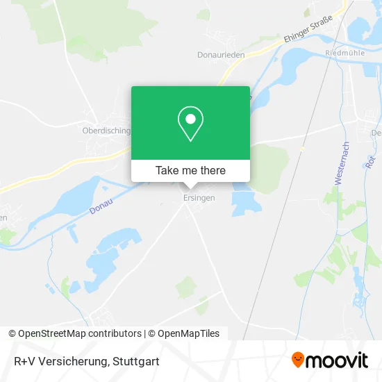R+V Versicherung map