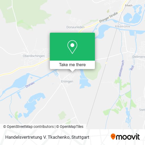 Handelsvertretung V. Tkachenko map