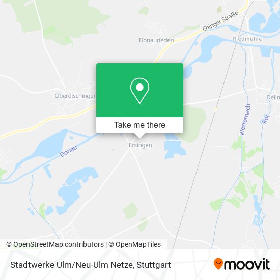 Stadtwerke Ulm/Neu-Ulm Netze map