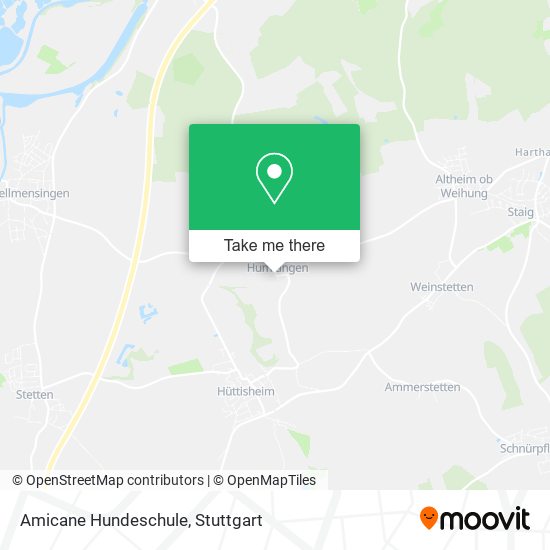 Amicane Hundeschule map