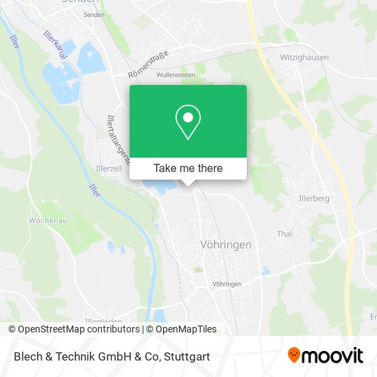 Карта Blech & Technik GmbH & Co