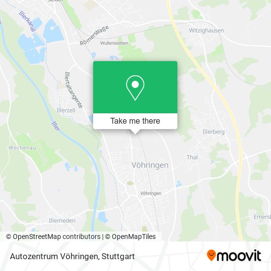 Autozentrum Vöhringen map