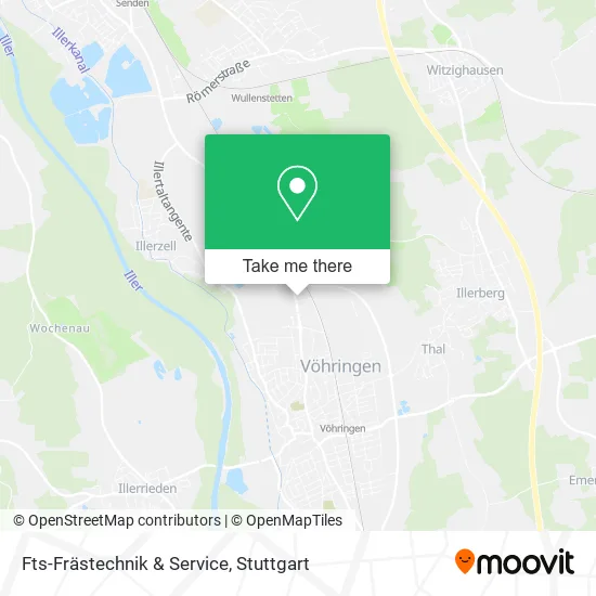 Карта Fts-Frästechnik & Service
