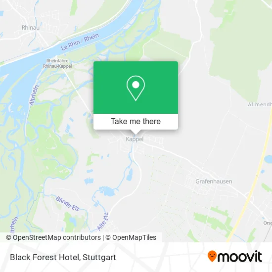 Карта Black Forest Hotel