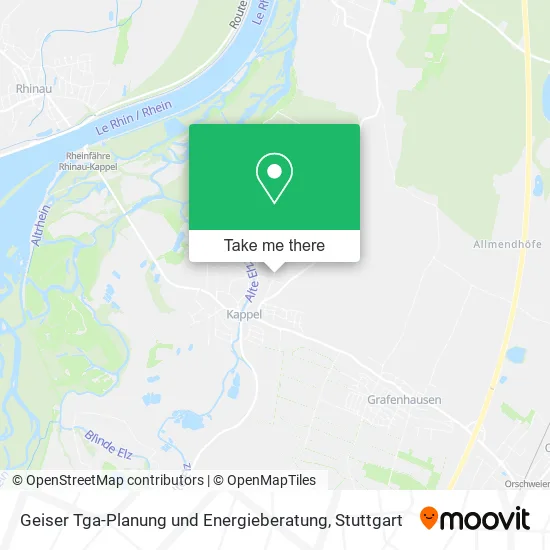 Карта Geiser Tga-Planung und Energieberatung