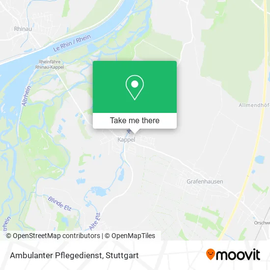 Карта Ambulanter Pflegedienst