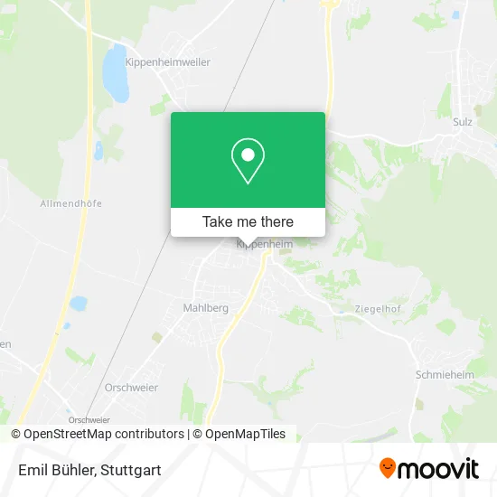 Карта Emil Bühler