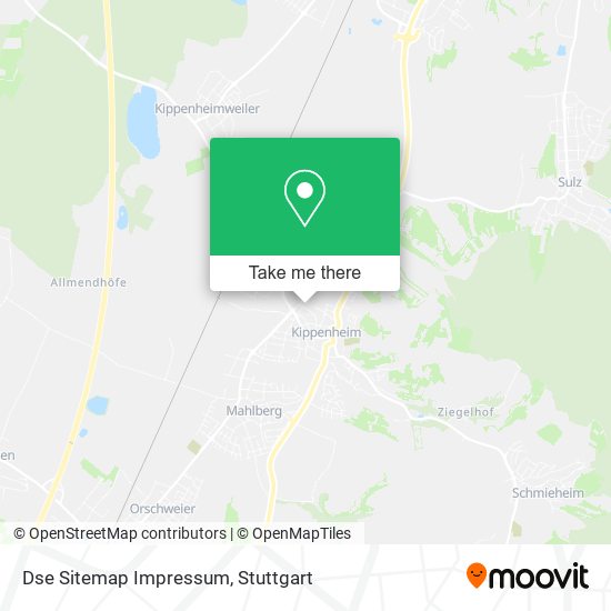 Карта Dse Sitemap Impressum
