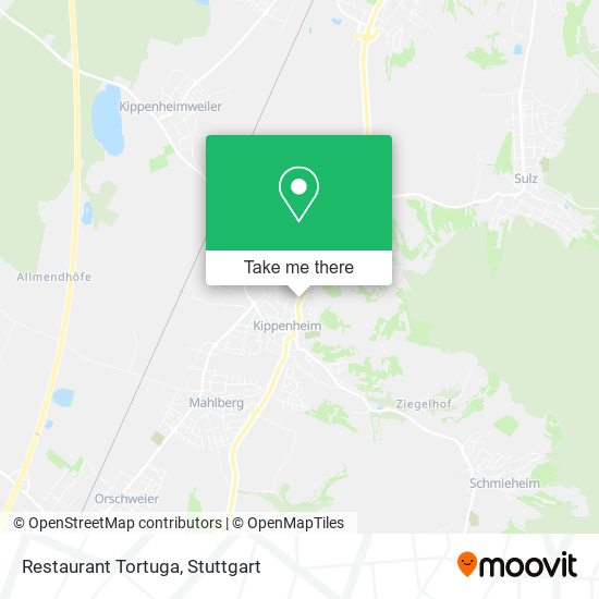 Restaurant Tortuga map