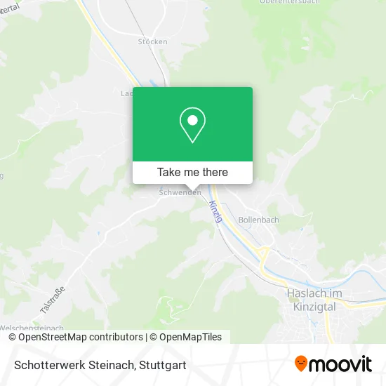 Карта Schotterwerk Steinach
