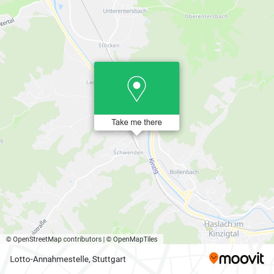 Lotto-Annahmestelle map