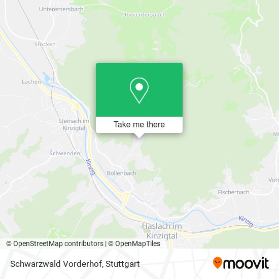 Schwarzwald Vorderhof map