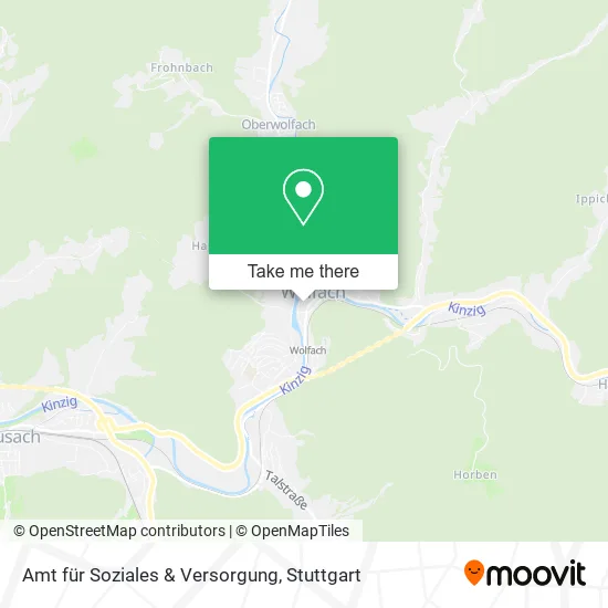 Карта Amt für Soziales & Versorgung