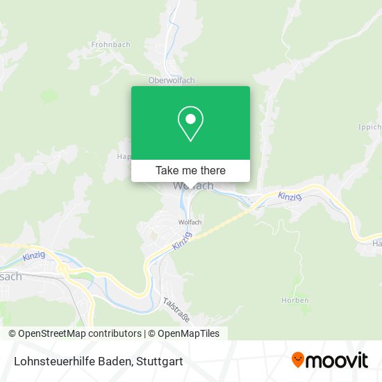 Lohnsteuerhilfe Baden map