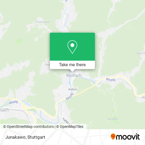 Junakawo map