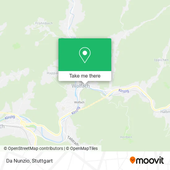 Карта Da Nunzio