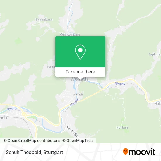 Карта Schuh Theobald