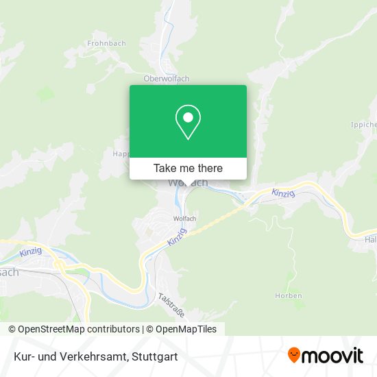 Kur- und Verkehrsamt map