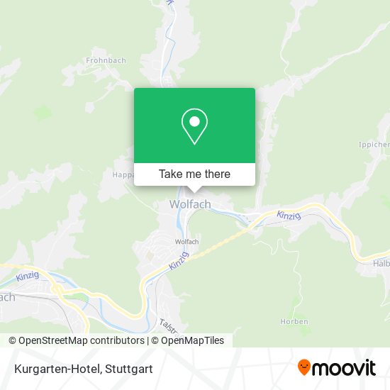 Kurgarten-Hotel map