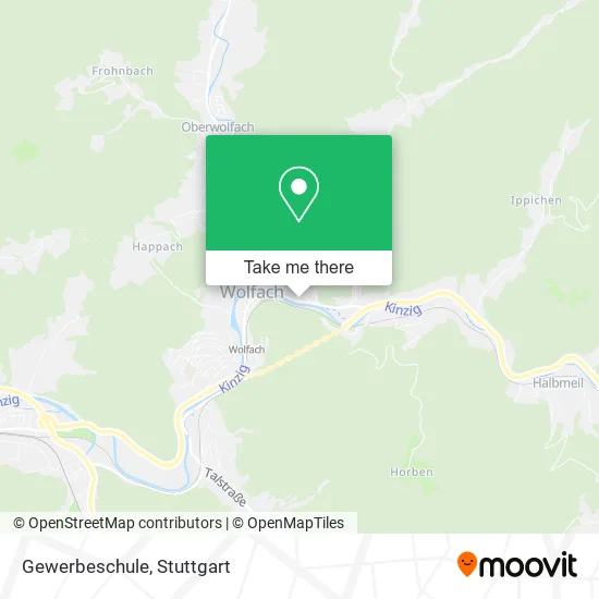 Карта Gewerbeschule