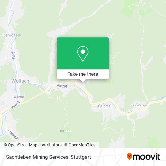 Sachtleben Mining Services map