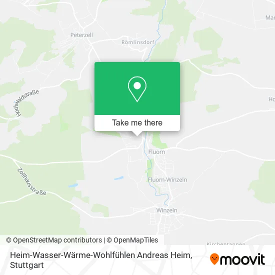 Карта Heim-Wasser-Wärme-Wohlfühlen Andreas Heim