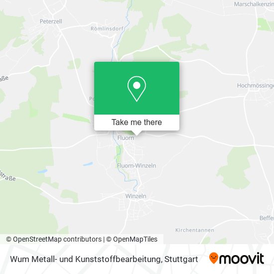 Wum Metall- und Kunststoffbearbeitung map