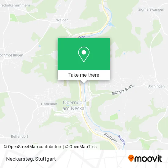 Карта Neckarsteg