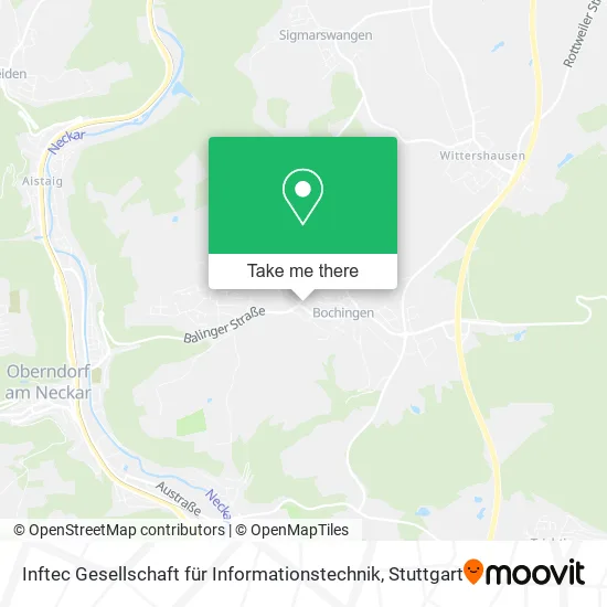 Карта Inftec Gesellschaft für Informationstechnik