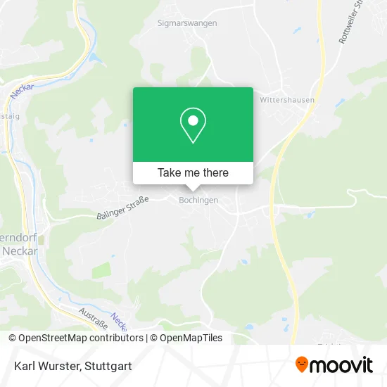 Карта Karl Wurster