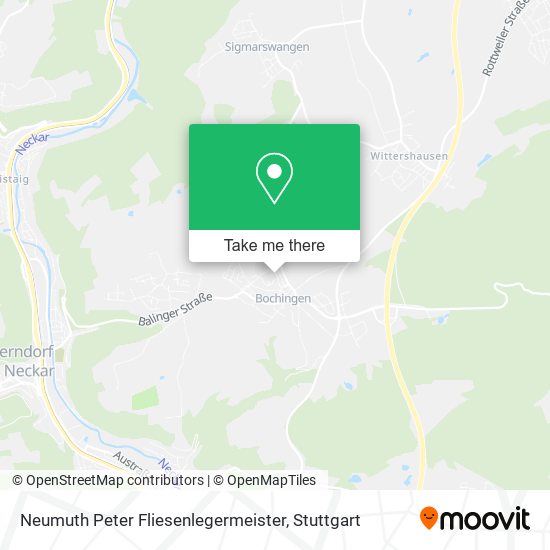 Neumuth Peter Fliesenlegermeister map