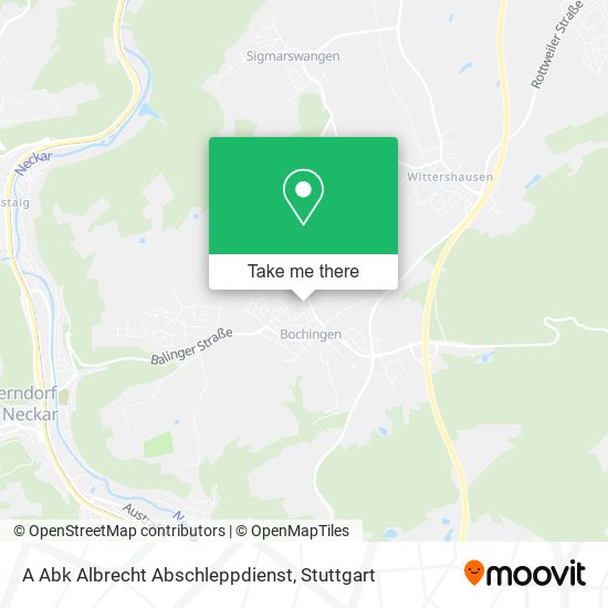 A Abk Albrecht Abschleppdienst map
