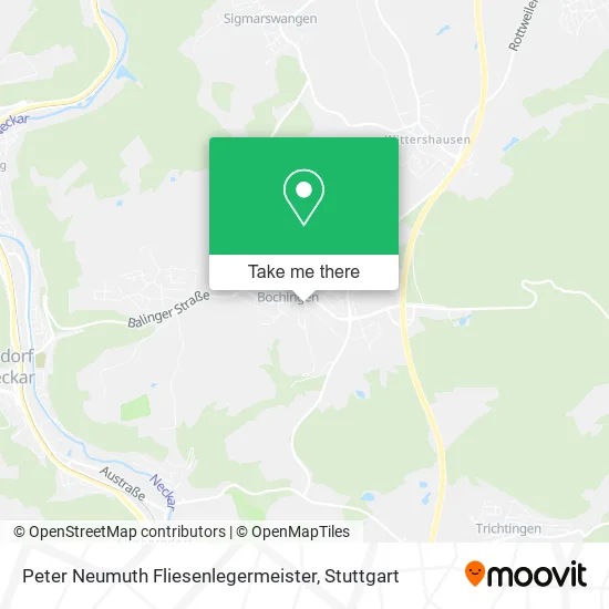 Карта Peter Neumuth Fliesenlegermeister