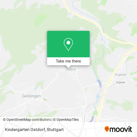 Карта Kindergarten Ostdorf