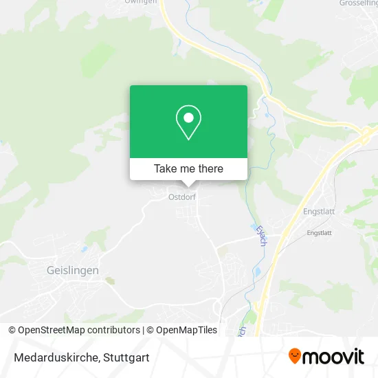 Карта Medarduskirche