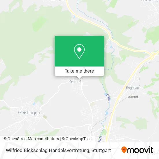 Карта Wilfried Bickschlag Handelsvertretung