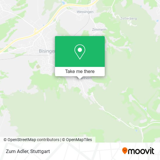 Карта Zum Adler