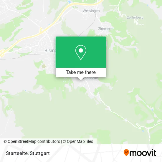 Карта Startseite