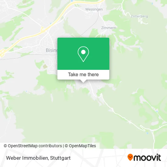Карта Weber Immobilien