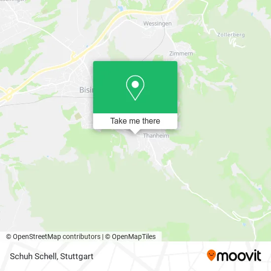 Карта Schuh Schell