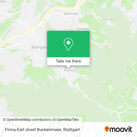 Карта Firma Karl Josef Buckenmaier