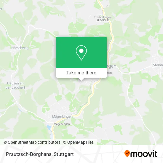 Карта Prautzsch-Borghans