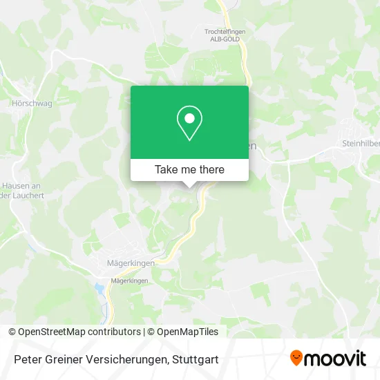 Карта Peter Greiner Versicherungen