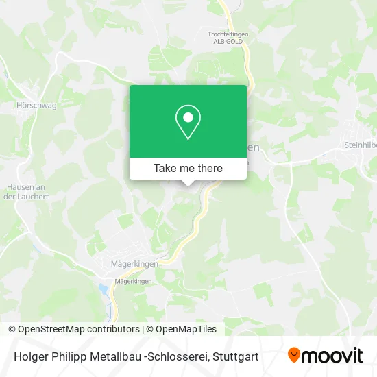 Карта Holger Philipp Metallbau -Schlosserei