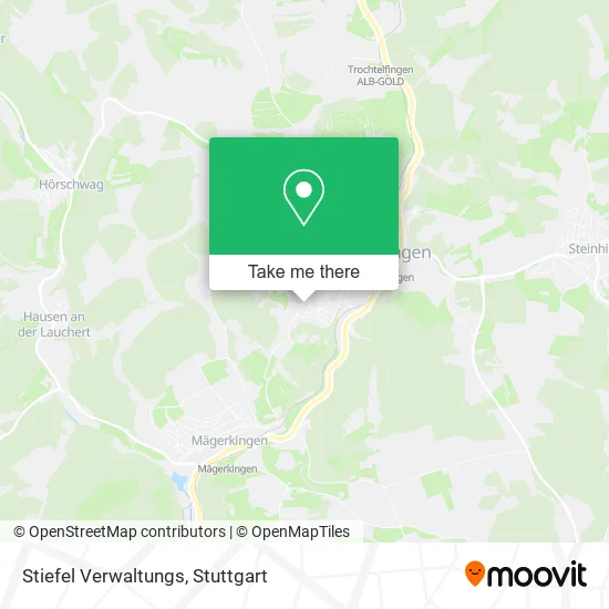 Карта Stiefel Verwaltungs