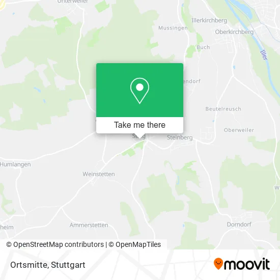Карта Ortsmitte